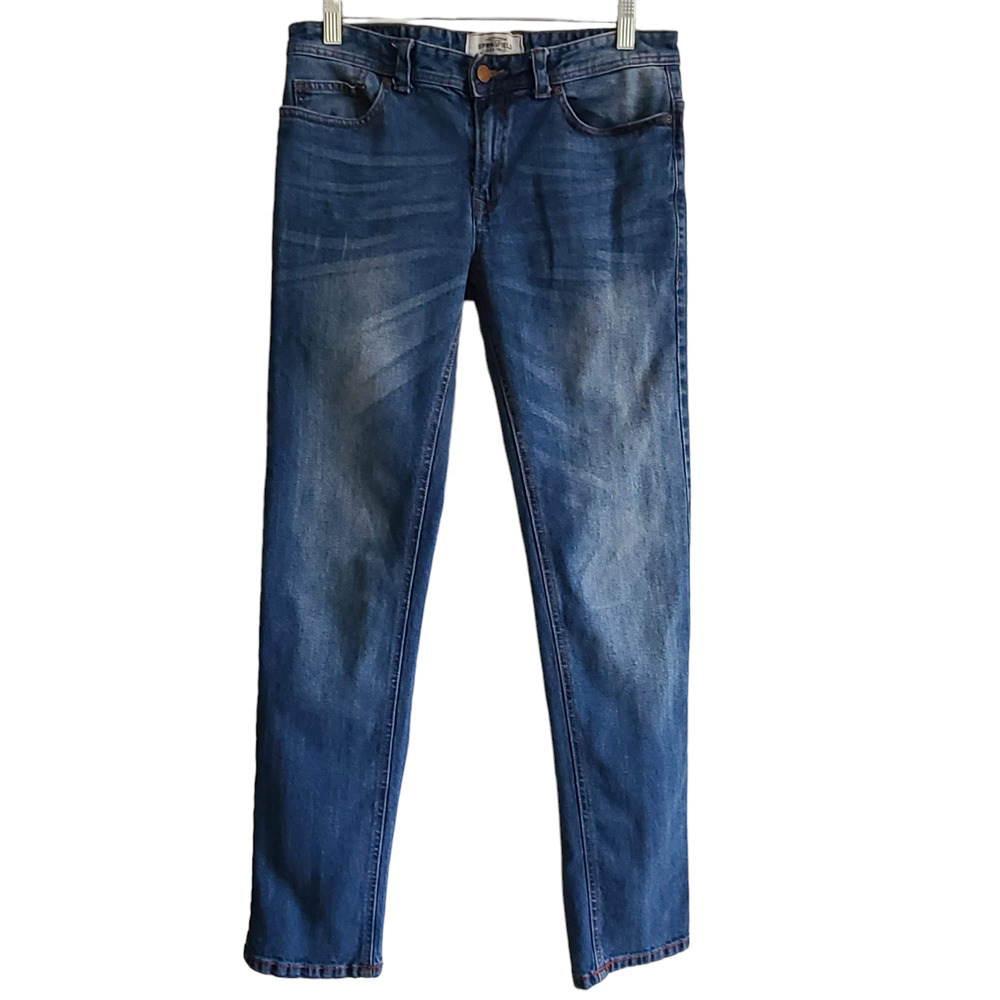 SPRINGFIELD JEANS & TWILLS Men's Slim Fit‎ Distressed Stretch Jeans W30
